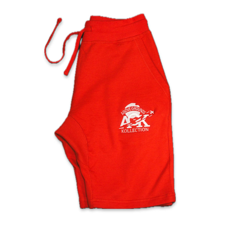 ABOVE GROUNDS INFRA RED SHORTS [RED]