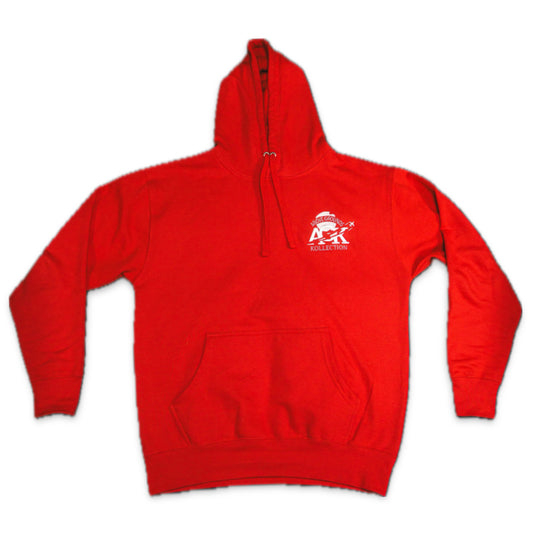 ABOVE GROUNDS INFRA RED HOODIE [RED]